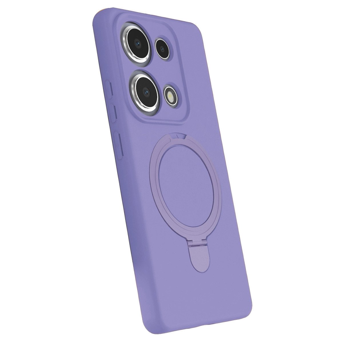 Xiaomi Redmi Note 13 Pro 4g Regal Magsafe Standlı Kapak - Lila Xiaomi Redmi Note 13 Pro 4g Regal Magsafe Standlı Kapak - Lila