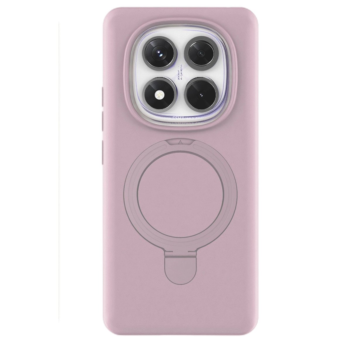 Xiaomi Redmi Note 14 Pro 4g Regal Magsafe Standlı Kapak - Açık Pembe Xiaomi Redmi Note 14 Pro 4g Regal Magsafe Standlı Kapak - Açık Pembe