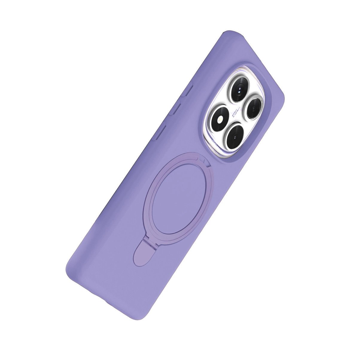 Xiaomi Redmi Note 14 Pro 4g Regal Magsafe Standlı Kapak - Lila Xiaomi Redmi Note 14 Pro 4g Regal Magsafe Standlı Kapak - Lila