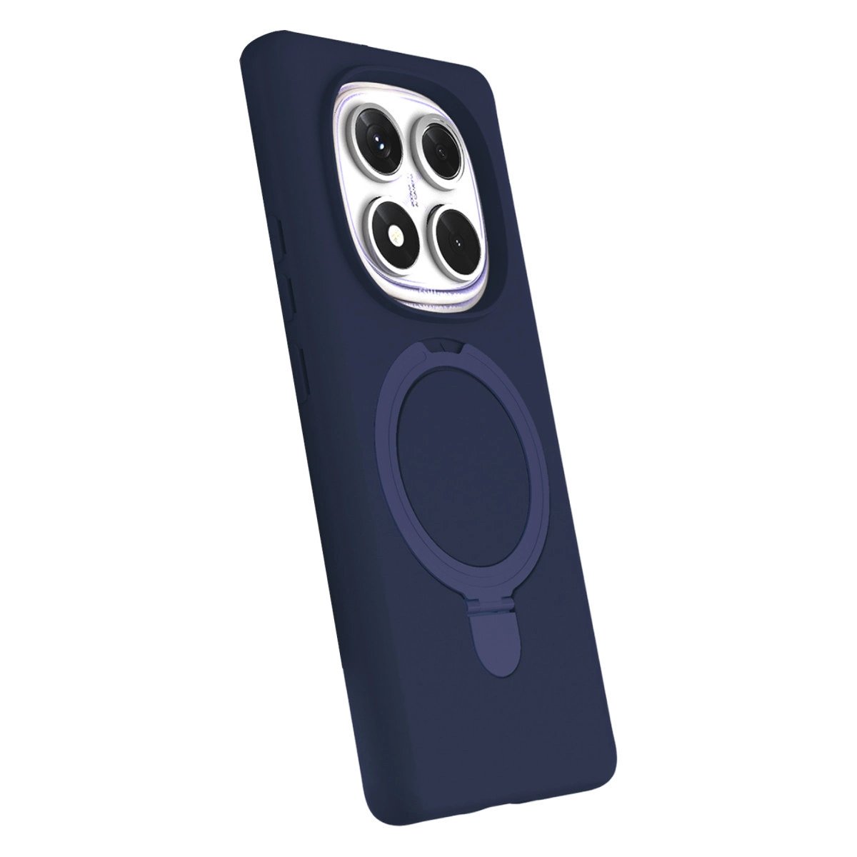 Xiaomi Redmi Note 14 Pro 5g Regal Magsafe Standlı Kapak - Lacivert Xiaomi Redmi Note 14 Pro 5g Regal Magsafe Standlı Kapak - Lacivert