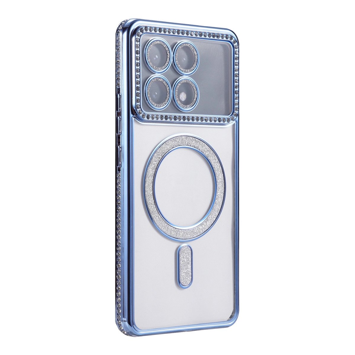 Xiaomi Poco X6 Pro Joke Simli Magneticsafe Kılıf - Mavi Xiaomi Poco X6 Pro Joke Simli Magneticsafe Kılıf - Mavi