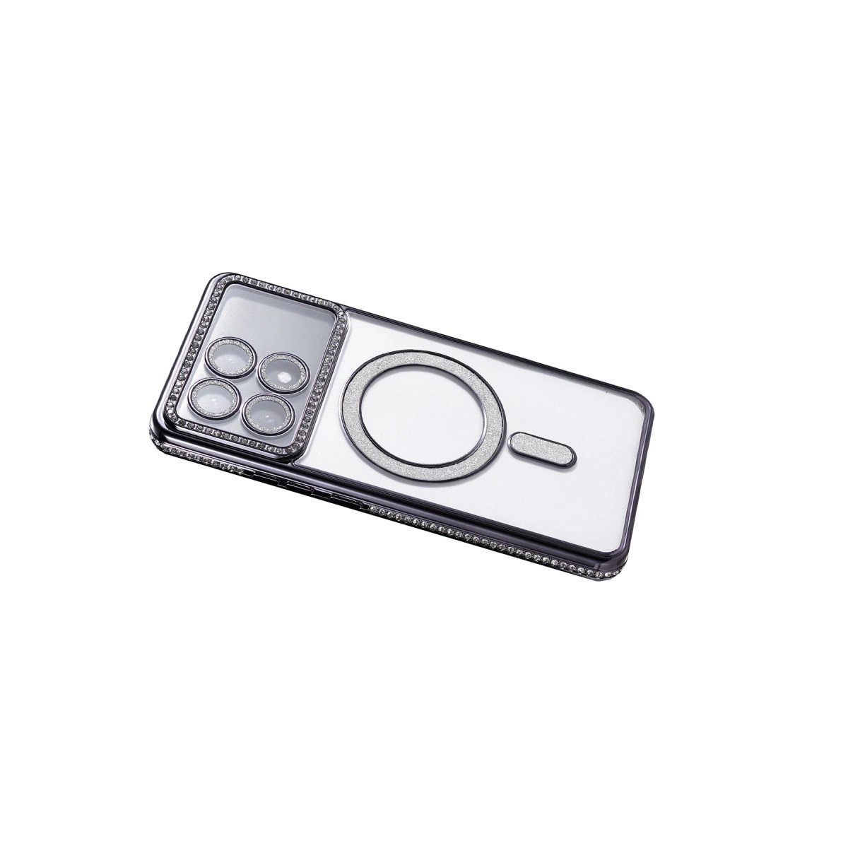 Xiaomi Poco X6 Pro Joke Simli Magneticsafe Kılıf - Siyah Xiaomi Poco X6 Pro Joke Simli Magneticsafe Kılıf - Siyah