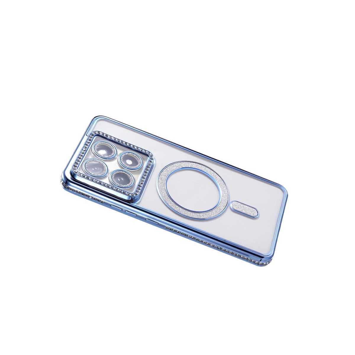 Xiaomi Mi 14t Pro Joke Simli Magneticsafe Kılıf - Mavi Xiaomi Mi 14t Pro Joke Simli Magneticsafe Kılıf - Mavi
