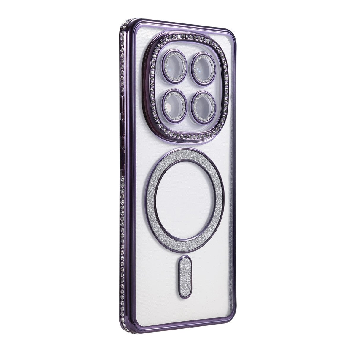 Xiaomi Redmi Note 14 Pro 4g Joke Simli Magneticsafe Kılıf - Derin Mor Xiaomi Redmi Note 14 Pro 4g Joke Simli Magneticsafe Kılıf - Derin Mor