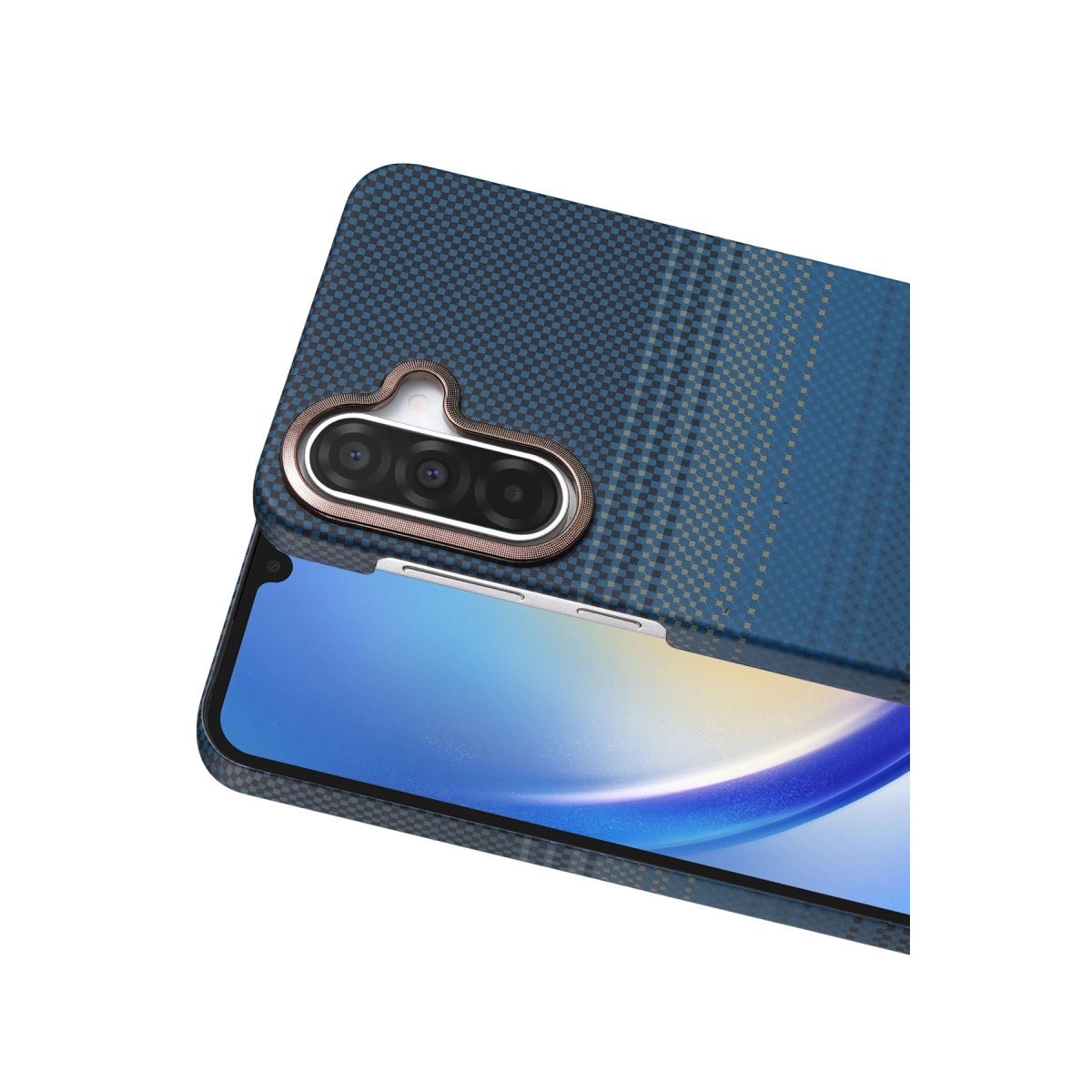 Samsung Galaxy A17 5g Vega Magsafe Kapak - Mavi Samsung Galaxy A17 5g Vega Magsafe Kapak - Mavi