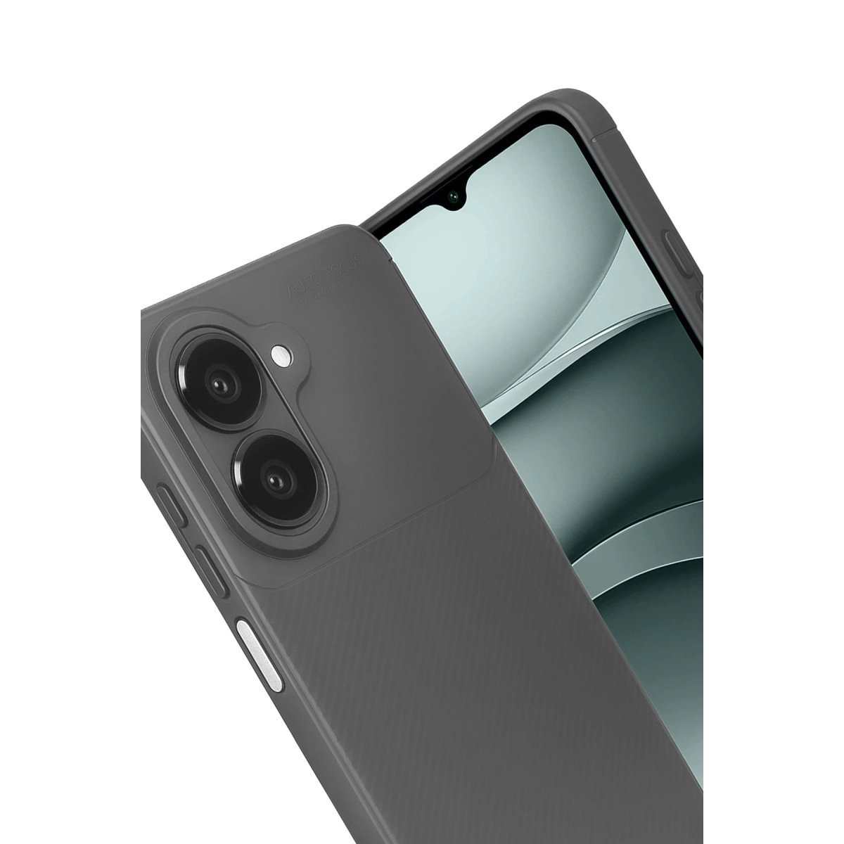 Samsung Galaxy A07 Auto Focus Karbon Kapak - Gri