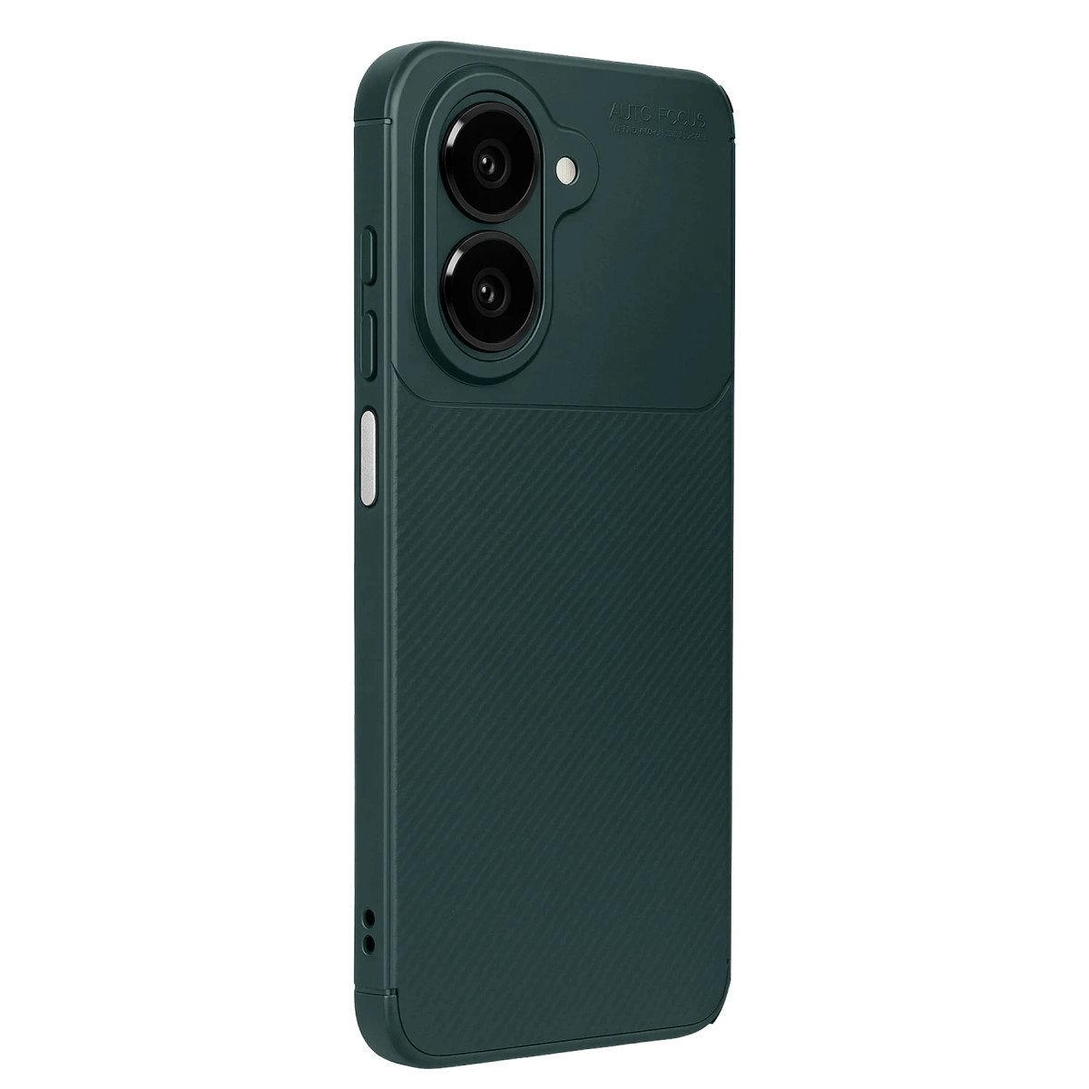 Samsung Galaxy A07 Auto Focus Karbon Kapak - Koyu Yeşil Samsung Galaxy A07 Auto Focus Karbon Kapak - Koyu Yeşil