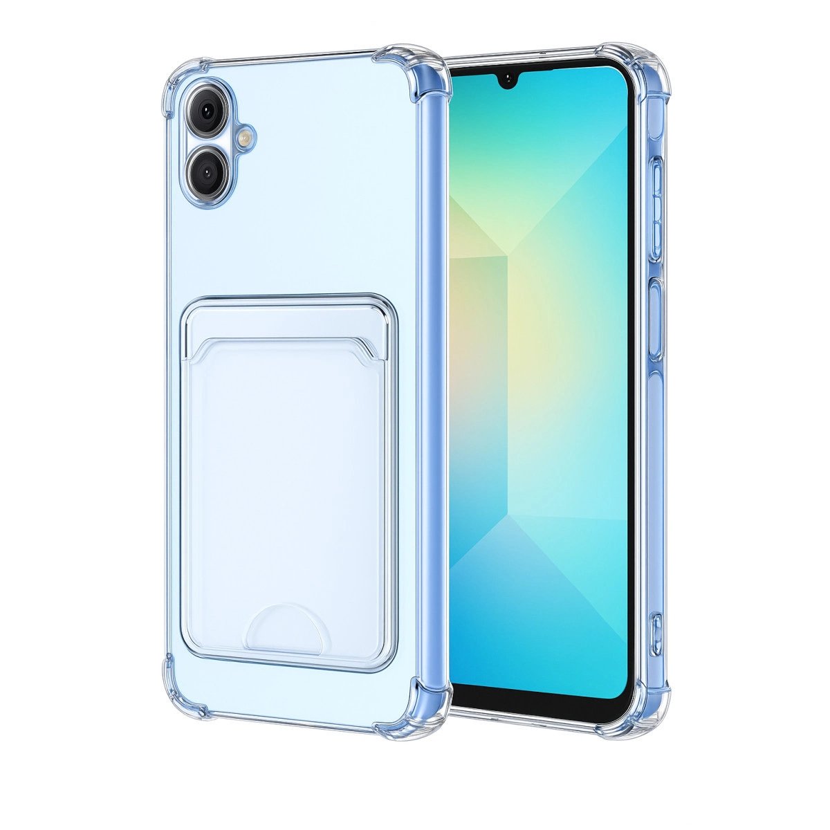Samsung Galaxy A07 Kart Şeffaf Silikon - Şeffaf