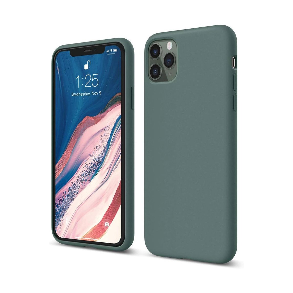 İphone 11 Pro Kılıf First Silikon - Koyu Yeşil İphone 11 Pro Kılıf First Silikon - Koyu Yeşil