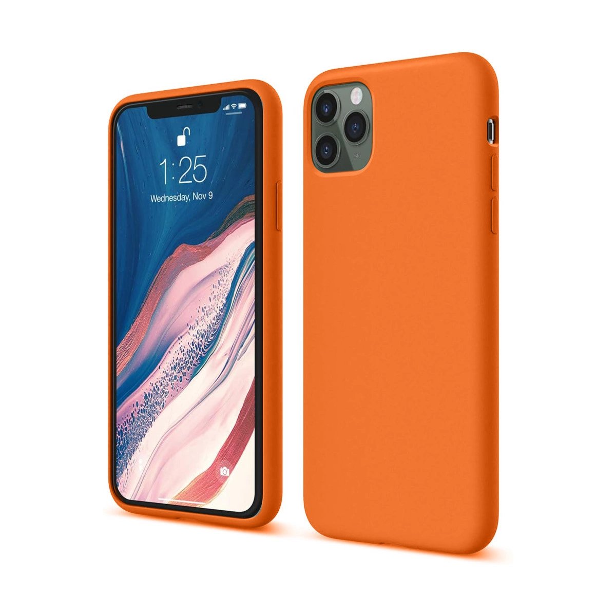 İphone 11 Pro Kılıf First Silikon - Turuncu İphone 11 Pro Kılıf First Silikon - Turuncu