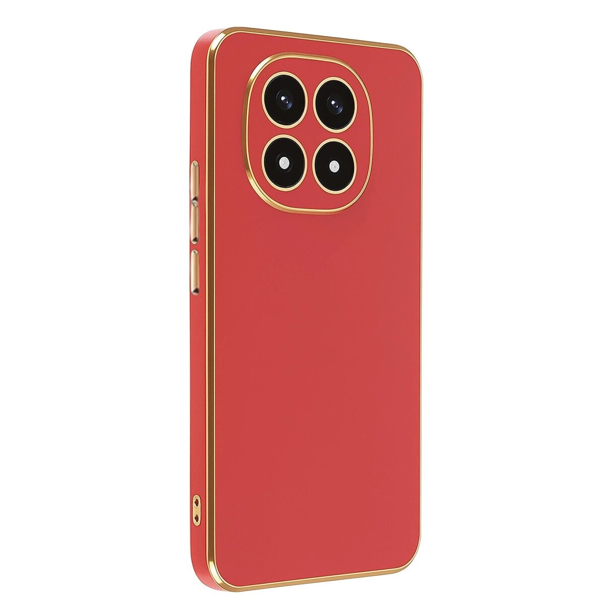 Xiaomi Redmi Note 14 Pro 4g Kılıf Volet Silikon - Kırmızı Xiaomi Redmi Note 14 Pro 4g Kılıf Volet Silikon - Kırmızı