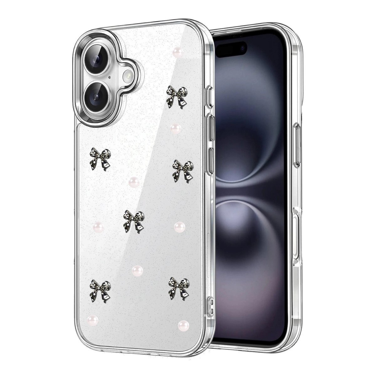 Apple İphone 17 Fiyonk Desenli Kapak - Desen 8 Apple İphone 17 Fiyonk Desenli Kapak - Desen 8