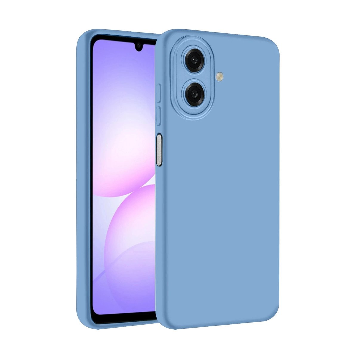 Samsung Galaxy A07 First Silikon - Mavi Samsung Galaxy A07 First Silikon - Mavi
