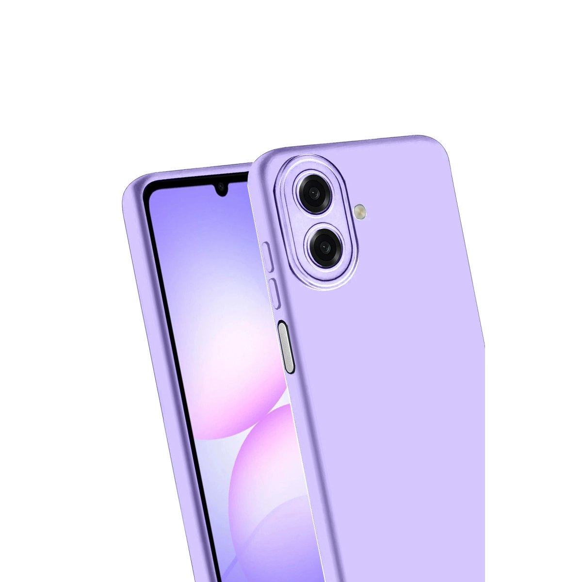 Samsung Galaxy A07 First Silikon - Lila Samsung Galaxy A07 First Silikon - Lila