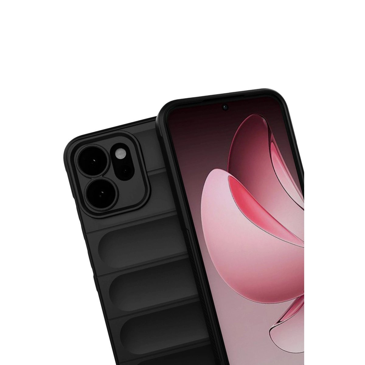 Oppo Reno 14 Optimum Silikon - Siyah