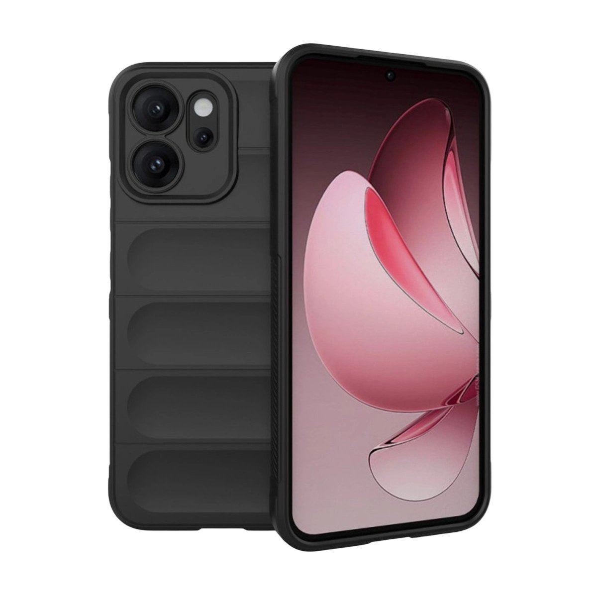 Oppo Reno 14f Optimum Silikon - Siyah Oppo Reno 14f Optimum Silikon - Siyah