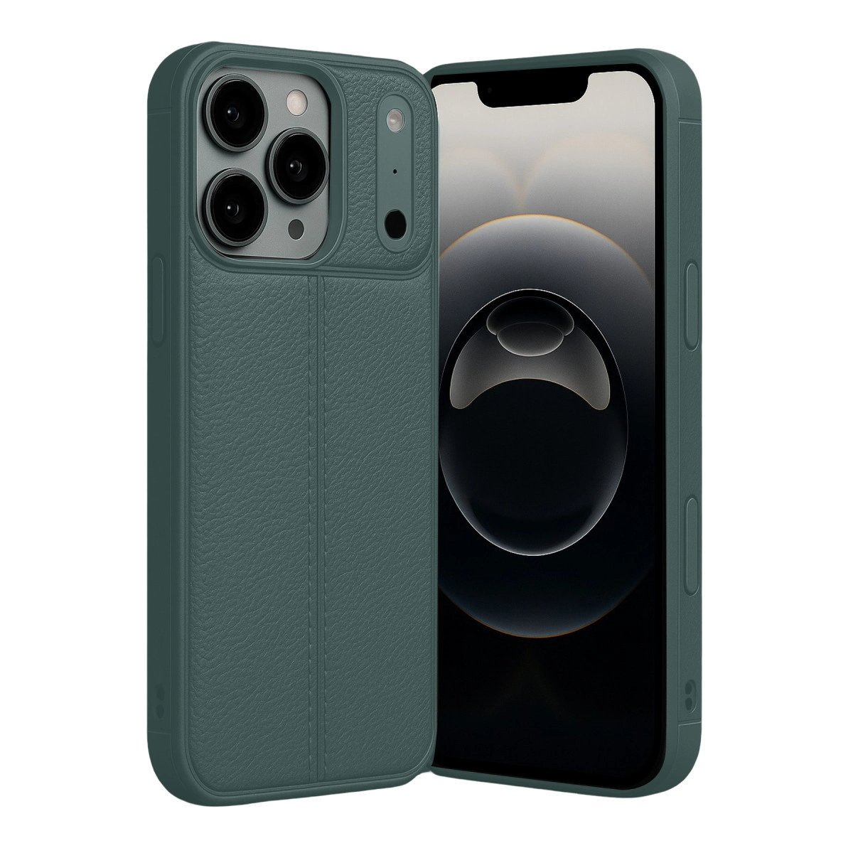 Apple İphone 17 Pro Max Auto Focus Kapak - Koyu Yeşil Apple İphone 17 Pro Max Auto Focus Kapak - Koyu Yeşil