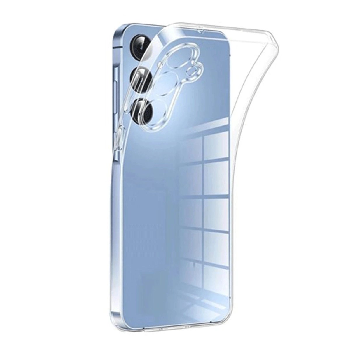 Samsung Galaxy A17 5g Kılıf Lüx Şeffaf Silikon Samsung Galaxy A17 5g Kılıf Lüx Şeffaf Silikon