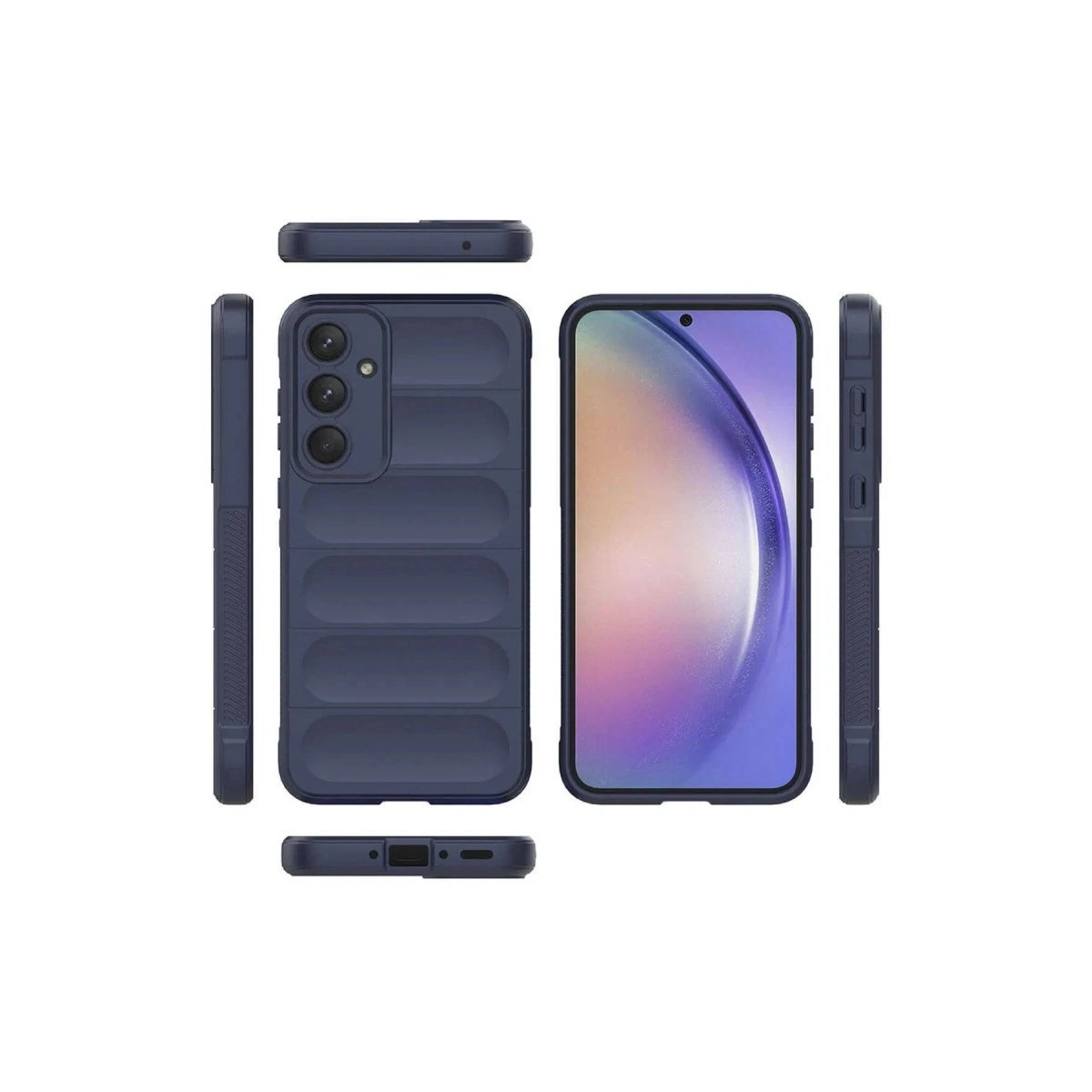 Samsung Galaxy A17 5g Optimum Silikon - Lacivert Samsung Galaxy A17 5g Optimum Silikon - Lacivert