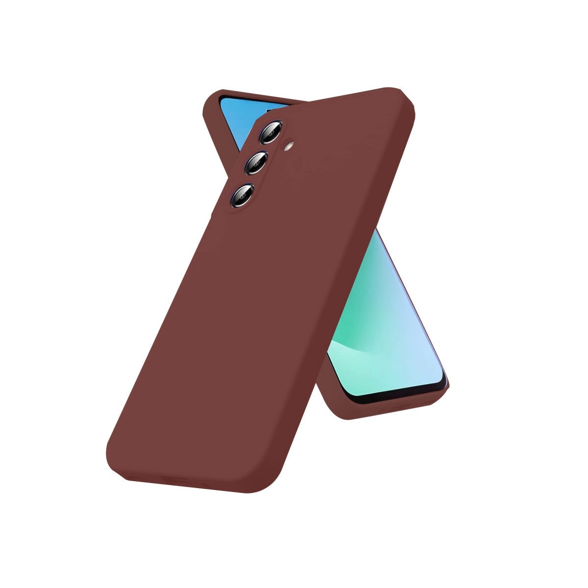 Samsung Galaxy S25 Fe First Silikon - Bordo Samsung Galaxy S25 Fe First Silikon - Bordo