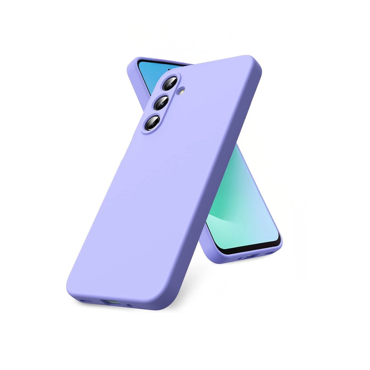 Samsung Galaxy S25 Fe First Silikon - Lila Samsung Galaxy S25 Fe First Silikon - Lila