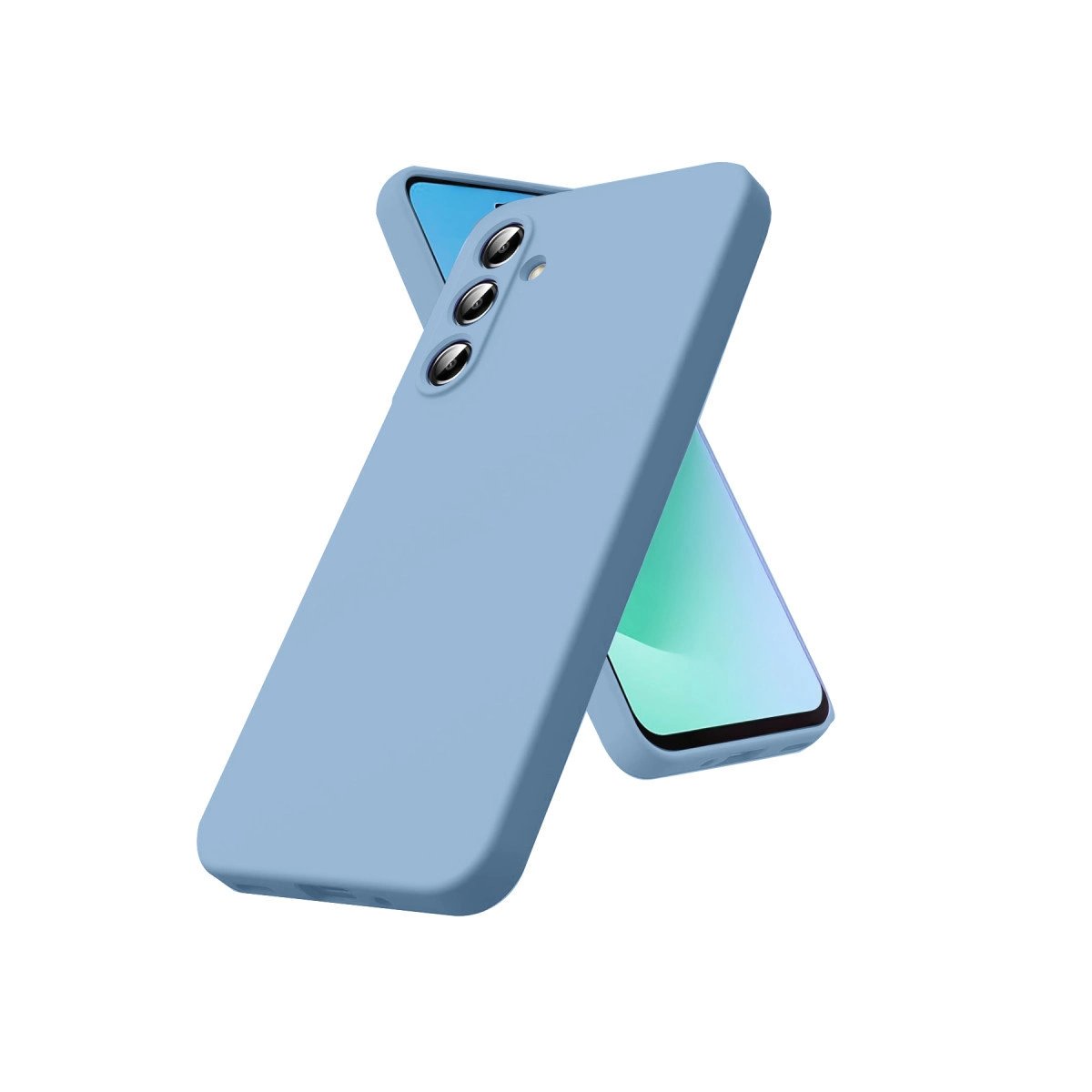 Samsung Galaxy S25 Fe First Silikon - Mavi