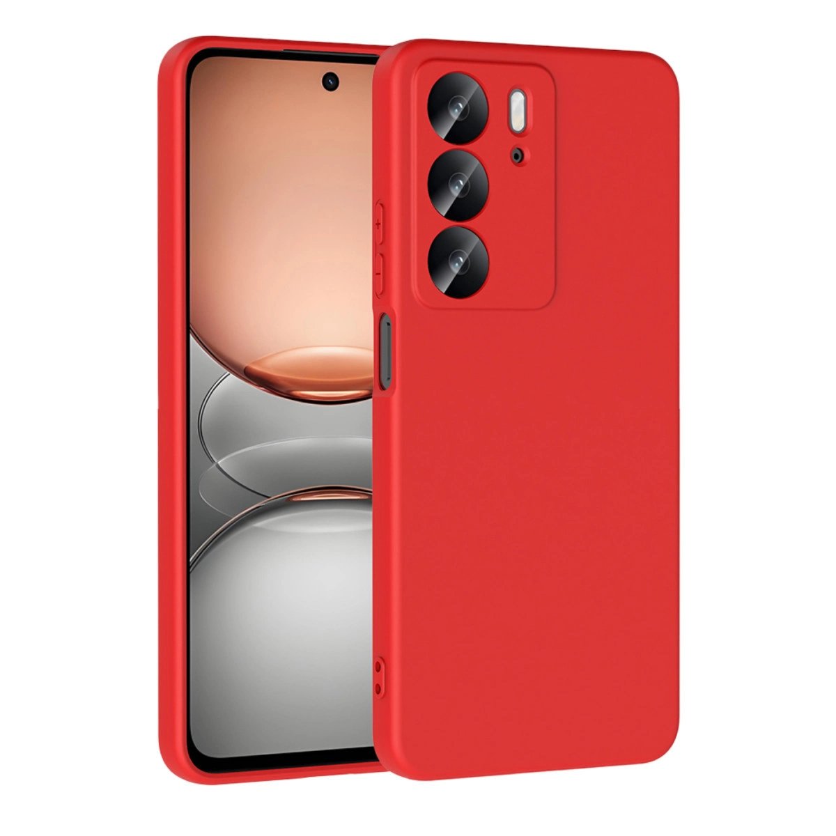 Realme C75 4g First Silikon - Kırmızı Realme C75 4g First Silikon - Kırmızı