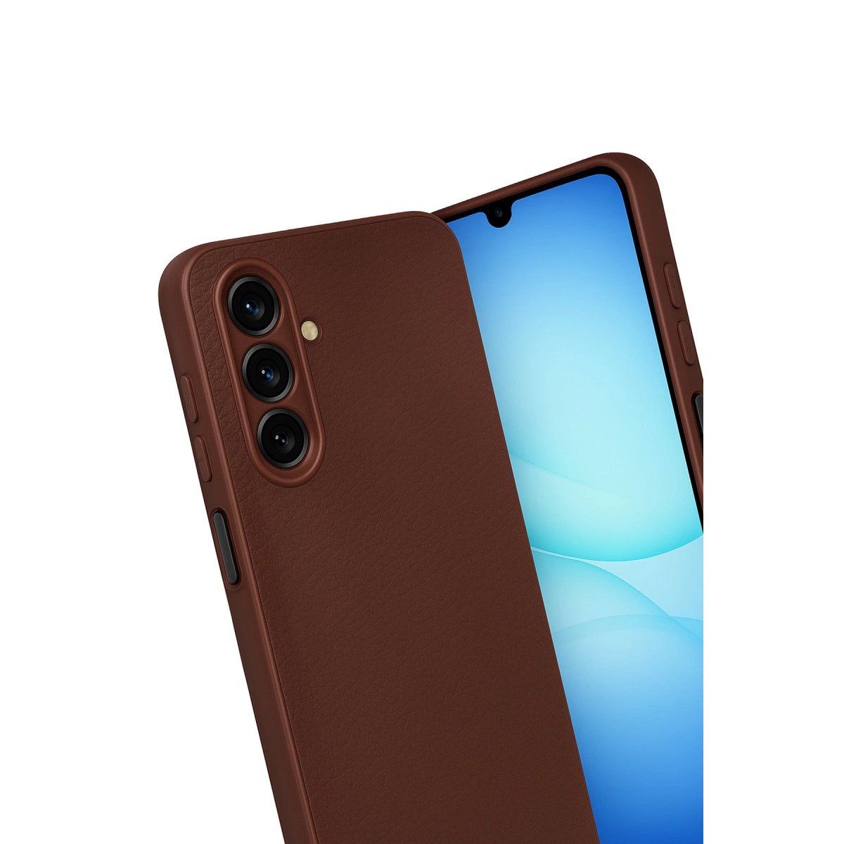 Samsung Galaxy A17 5g Thermax Silikon Kılıf - Bordo Samsung Galaxy A17 5g Thermax Silikon Kılıf - Bordo