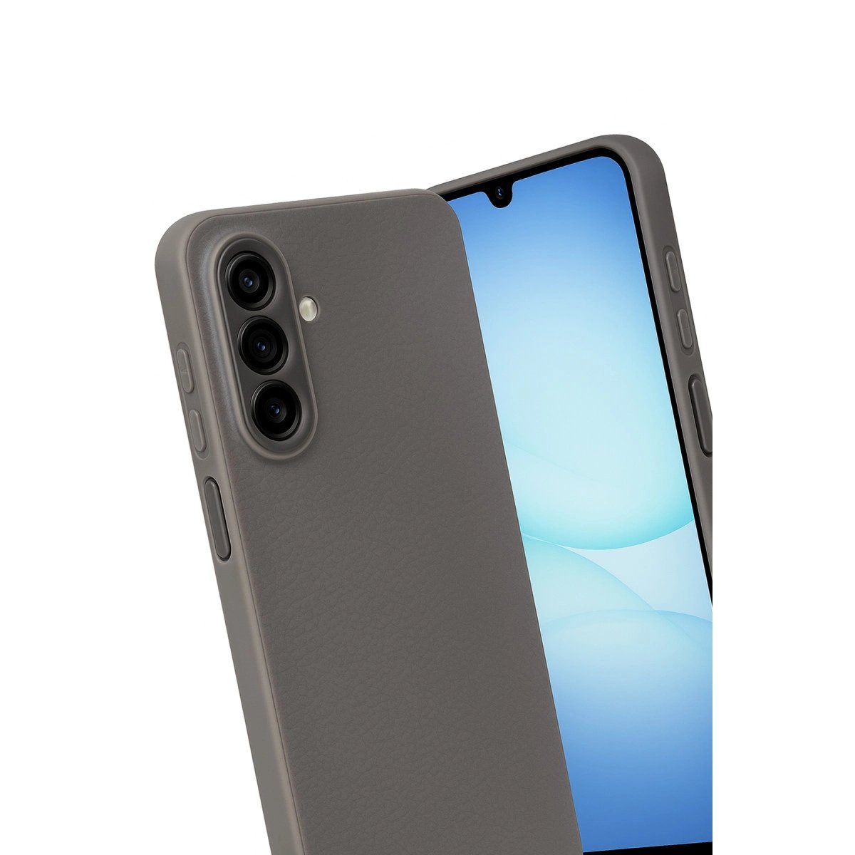 Samsung Galaxy A17 5g Thermax Silikon Kılıf - Gri Samsung Galaxy A17 5g Thermax Silikon Kılıf - Gri