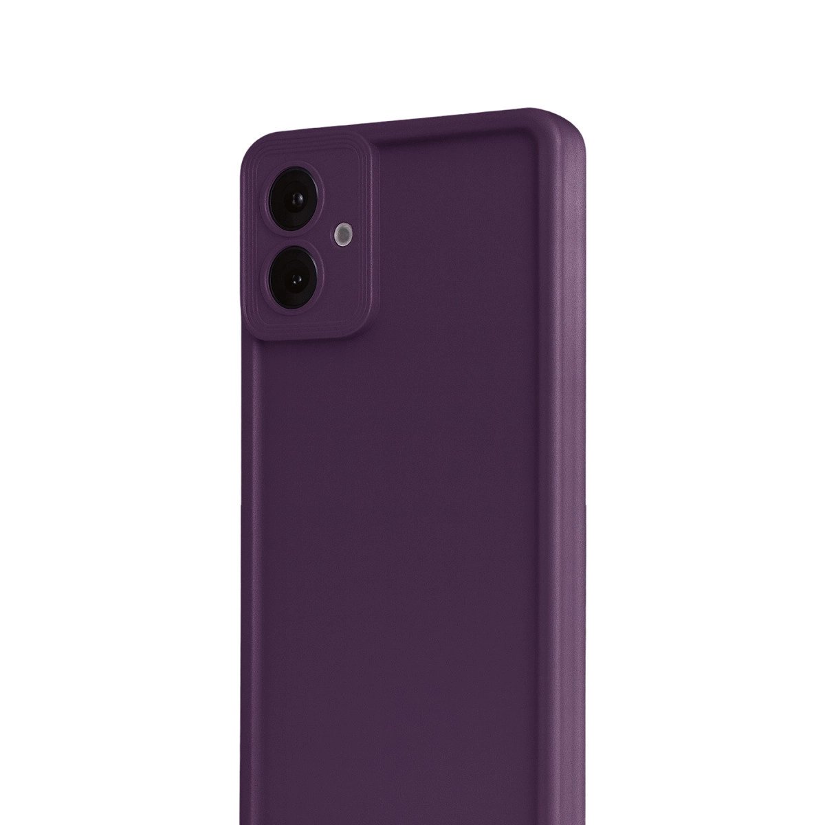 Samsung Galaxy A07 Viera Silikon - Mürdüm Samsung Galaxy A07 Viera Silikon - Mürdüm