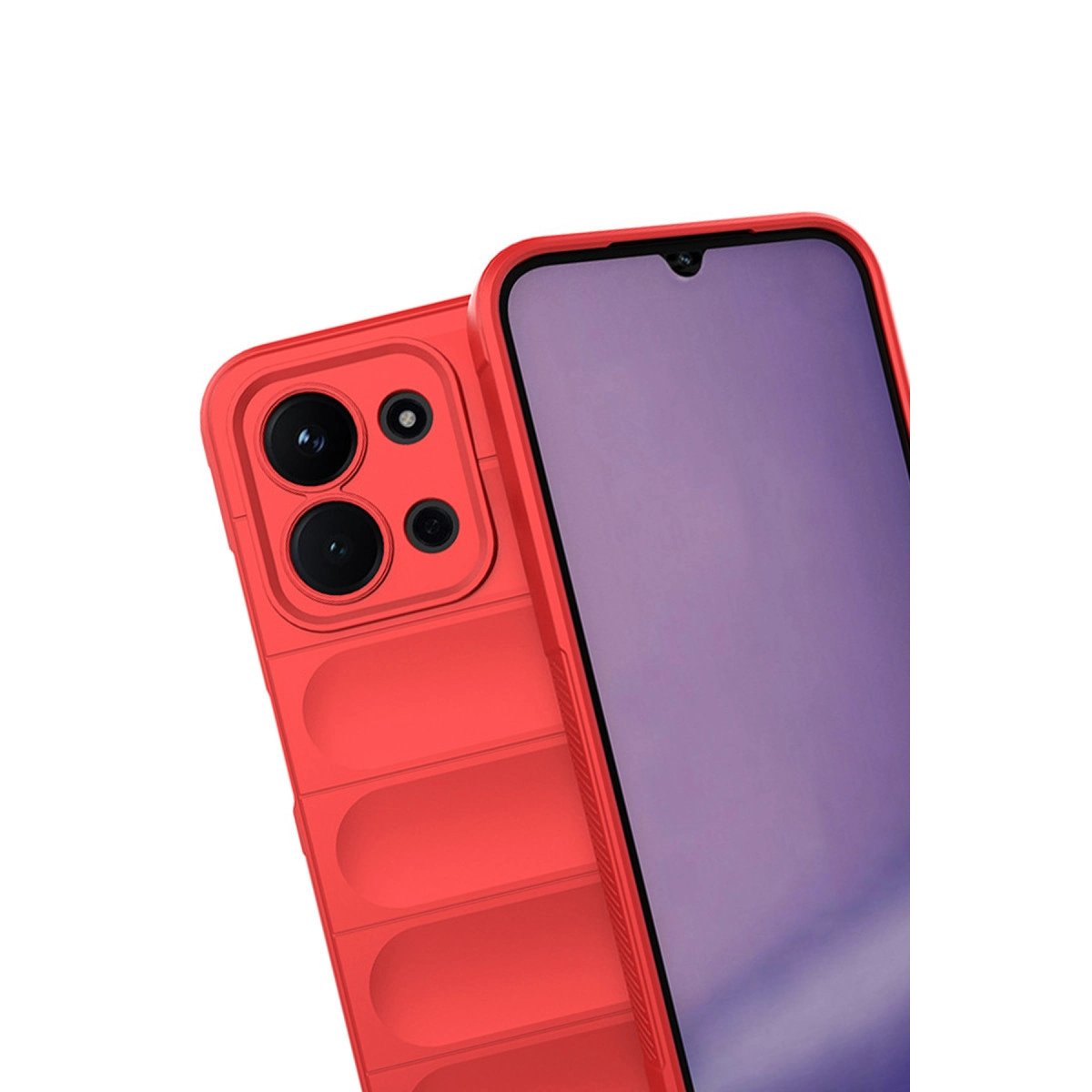 Xiaomi Redmi 15c 4g Optimum Silikon - Kırmızı Xiaomi Redmi 15c 4g Optimum Silikon - Kırmızı