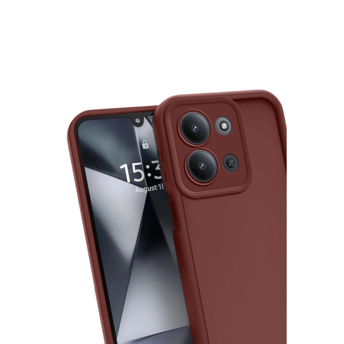 Xiaomi Redmi 15c 4g Viera Silikon - Bordo Xiaomi Redmi 15c 4g Viera Silikon - Bordo