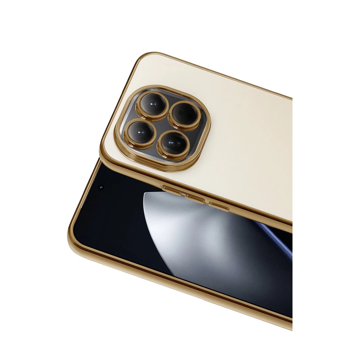 Xiaomi Mi 15 Razer Lensli Silikon - Gold