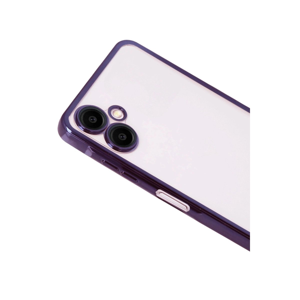 Samsung Galaxy A07 4g Razer Lensli Silikon - Mor Samsung Galaxy A07 4g Razer Lensli Silikon - Mor