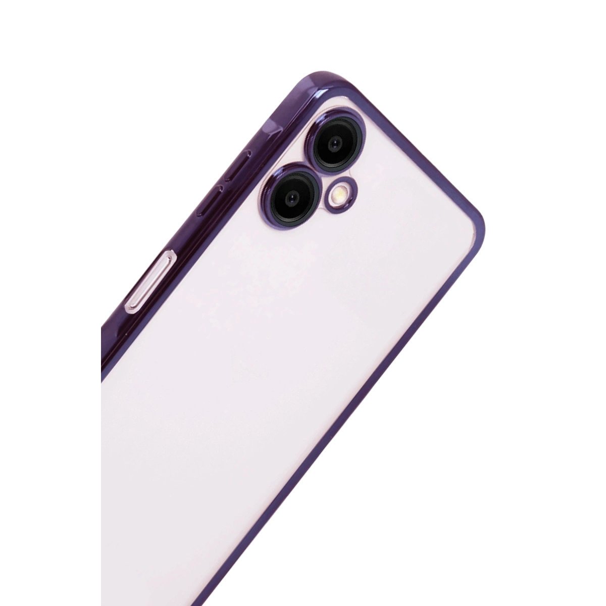 Samsung Galaxy A07 4g Razer Lensli Silikon - Mor Samsung Galaxy A07 4g Razer Lensli Silikon - Mor