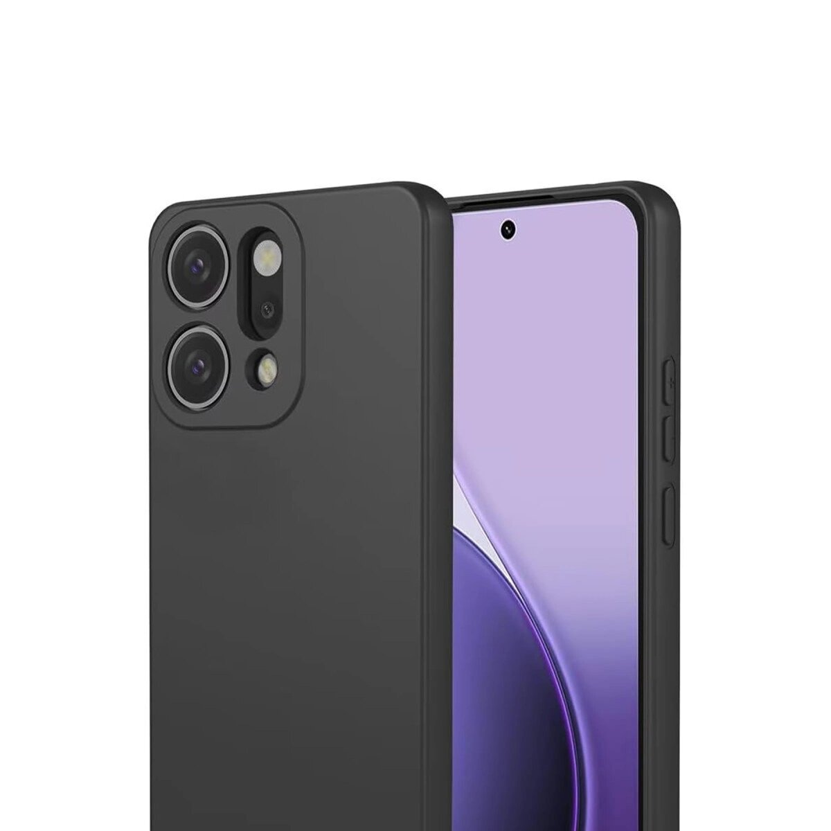 Oppo Reno 14 First Silikon - Siyah Oppo Reno 14 First Silikon - Siyah