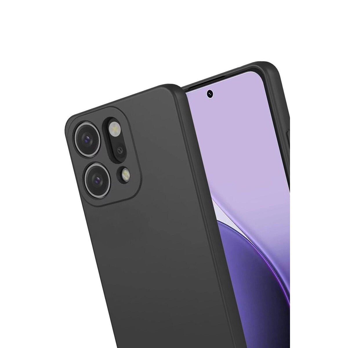 Oppo Reno 14 First Silikon - Siyah Oppo Reno 14 First Silikon - Siyah