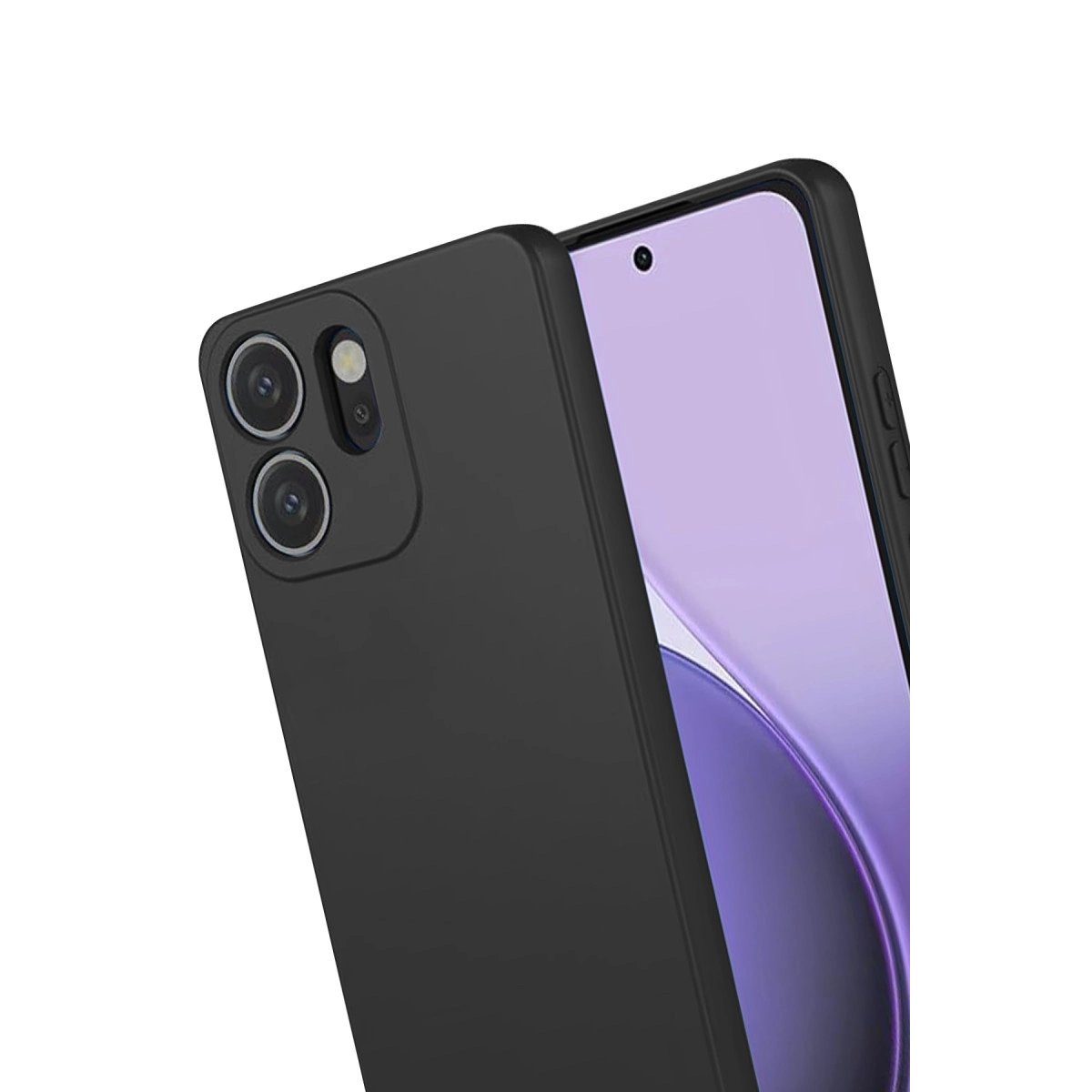 Oppo Reno 14f First Silikon - Siyah Oppo Reno 14f First Silikon - Siyah
