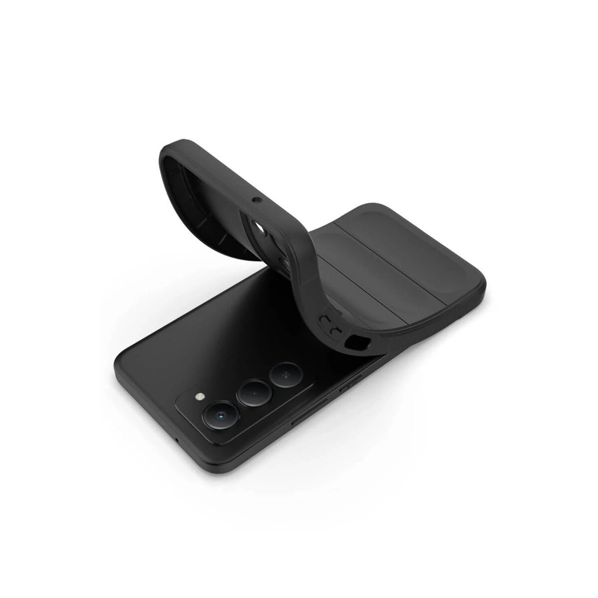 Xiaomi Redmi 15 4g Optimum Silikon - Siyah Xiaomi Redmi 15 4g Optimum Silikon - Siyah