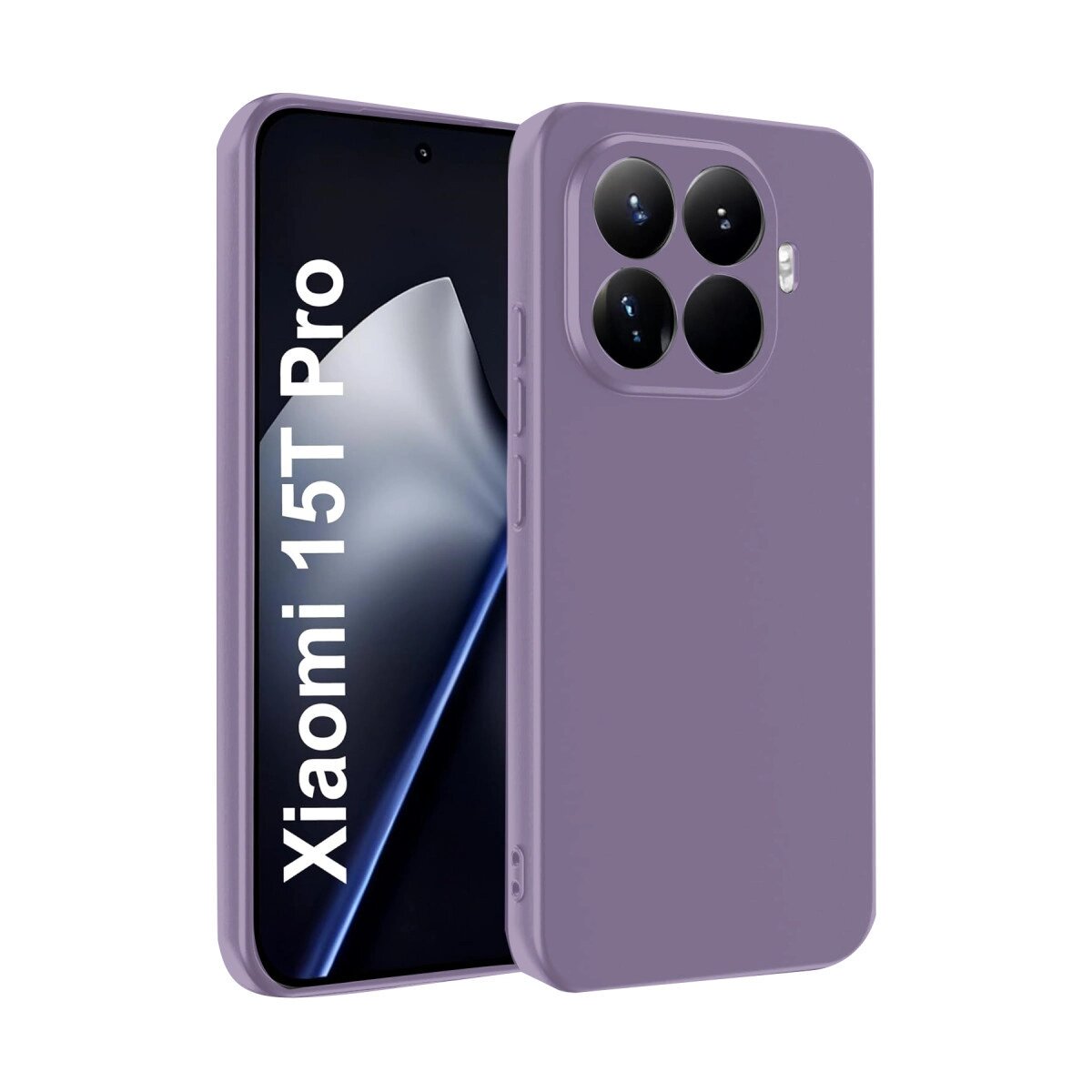 Xiaomi Mi 15t Pro First Silikon - Lila Xiaomi Mi 15t Pro First Silikon - Lila