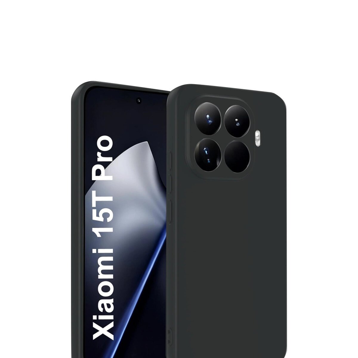 Xiaomi Mi 15t Pro First Silikon - Siyah Xiaomi Mi 15t Pro First Silikon - Siyah