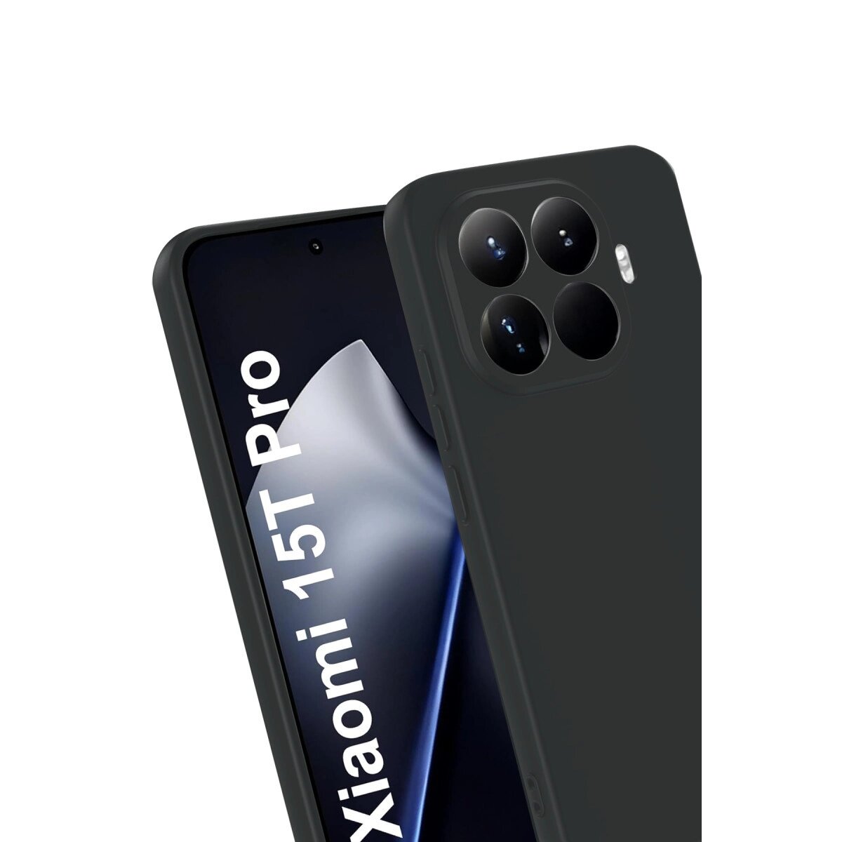 Xiaomi Mi 15t Pro First Silikon - Siyah Xiaomi Mi 15t Pro First Silikon - Siyah