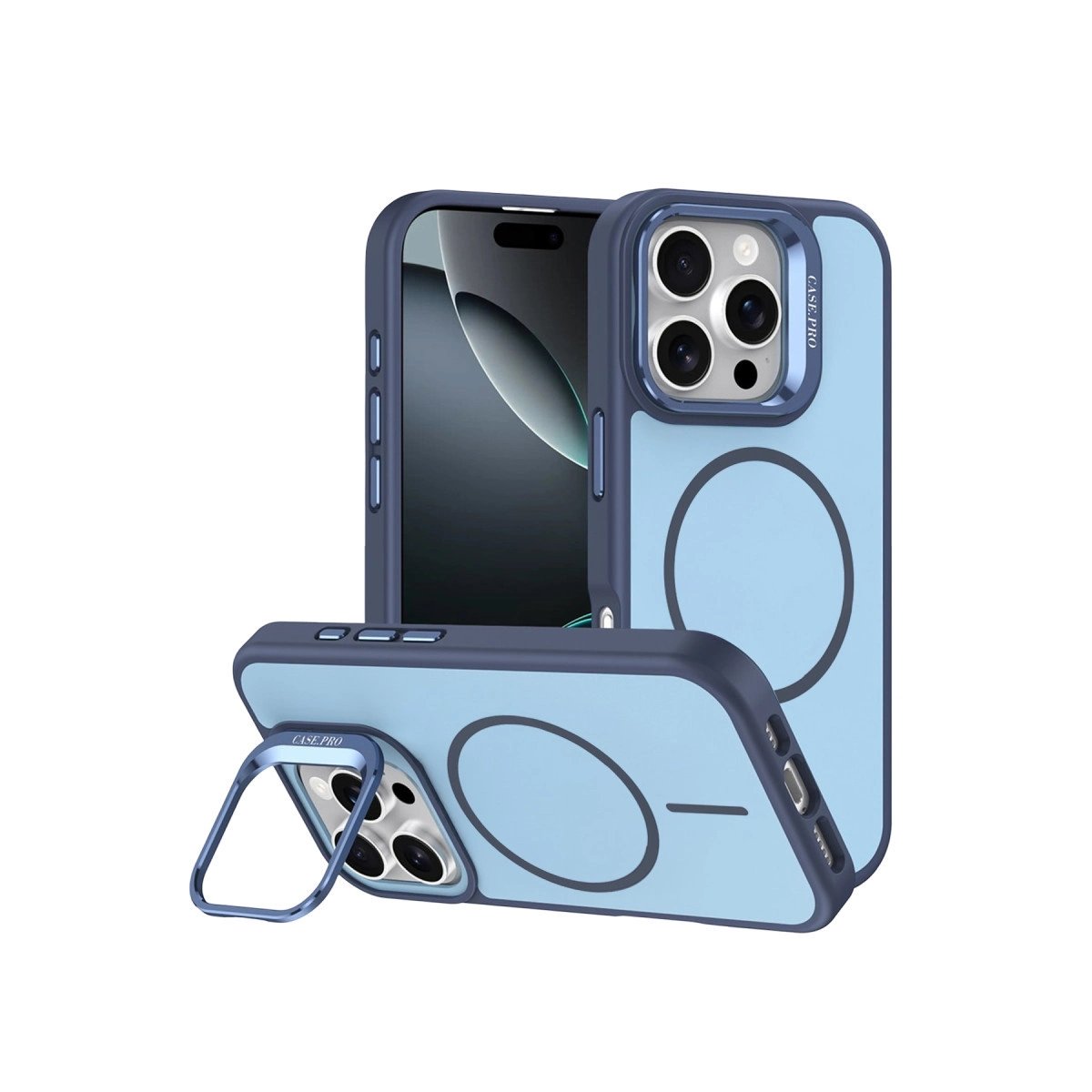 Joko Apple İphone 16 Pro Max Flexa Magsafe Kapak - Mavi Joko Apple İphone 16 Pro Max Flexa Magsafe Kapak - Mavi