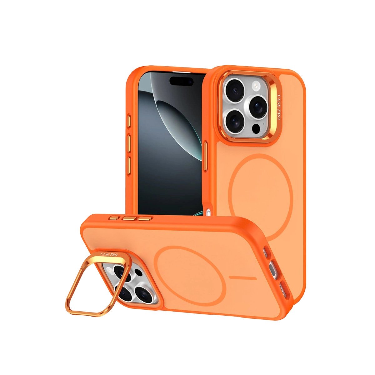 Joko Apple İphone 16 Pro Max Flexa Magsafe Kapak - Turuncu Joko Apple İphone 16 Pro Max Flexa Magsafe Kapak - Turuncu