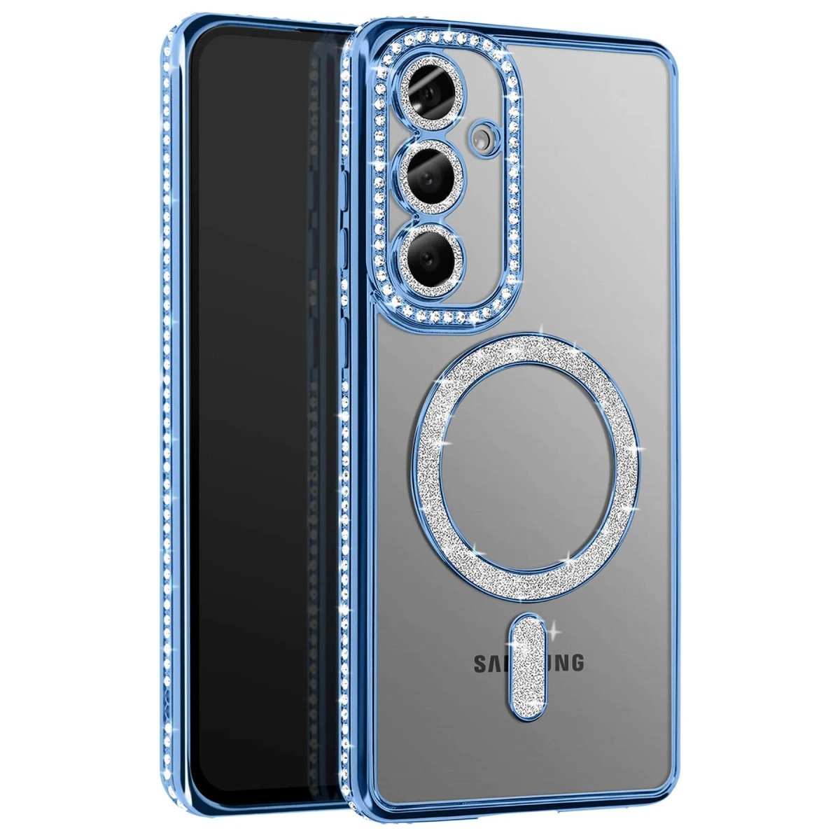Joko Samsung Galaxy S26 Joke Simli Magneticsafe Kılıf - Mavi Joko Samsung Galaxy S26 Joke Simli Magneticsafe Kılıf - Mavi