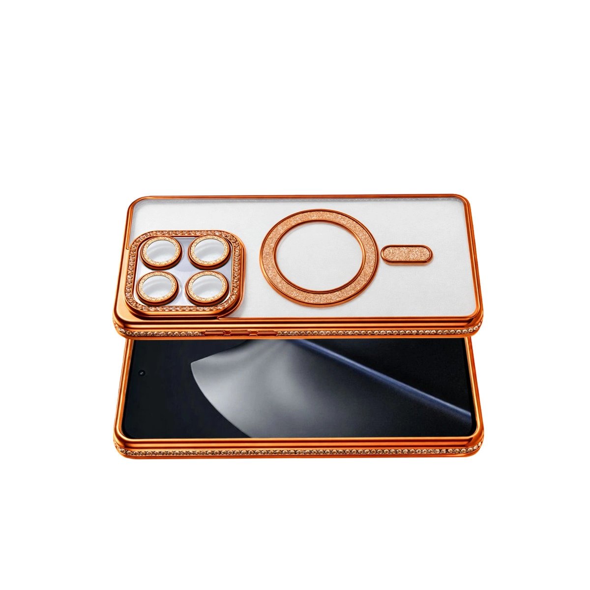 Joko Xiaomi Mi 15t Pro Joke Simli Magneticsafe Kılıf - Turuncu Joko Xiaomi Mi 15t Pro Joke Simli Magneticsafe Kılıf - Turuncu