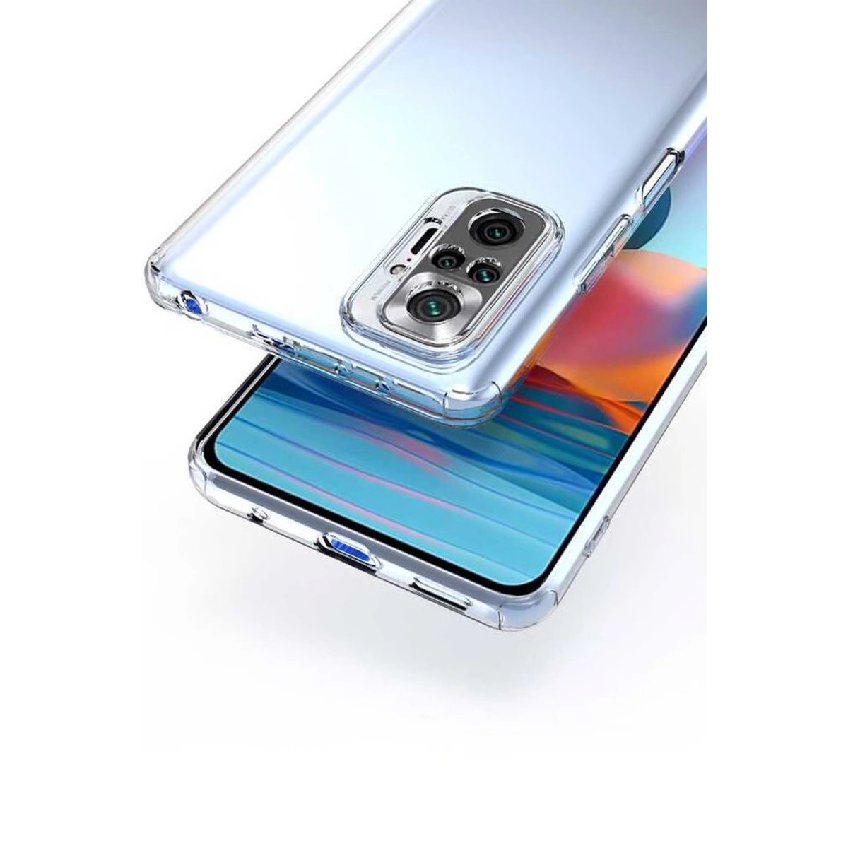 Xiaomi Redmi Note 10 5g Kılıf Lüx Şeffaf Silikon Xiaomi Redmi Note 10 5g Kılıf Lüx Şeffaf Silikon