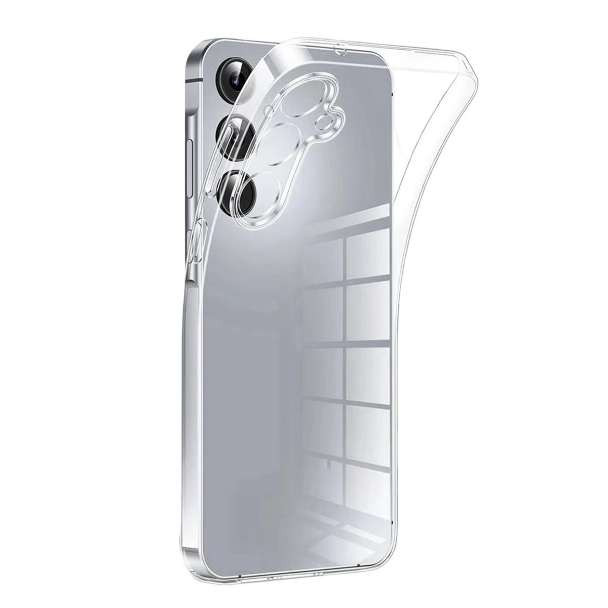 Samsung Galaxy A57 5g Lüx Şeffaf Silikon - Şeffaf