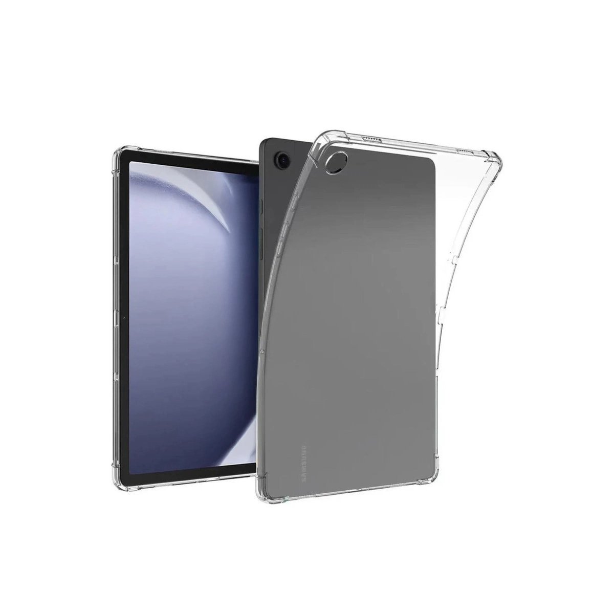 Samsung Galaxy Tab A11 Anti Shock Tablet Silikon - Şeffaf Samsung Galaxy Tab A11 Anti Shock Tablet Silikon - Şeffaf