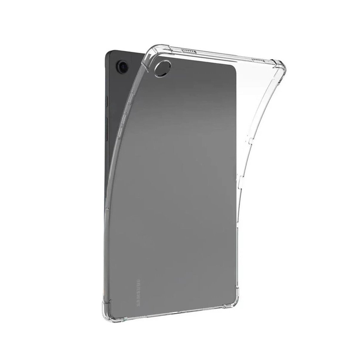 Samsung Galaxy Tab A11 Anti Shock Tablet Silikon - Şeffaf Samsung Galaxy Tab A11 Anti Shock Tablet Silikon - Şeffaf